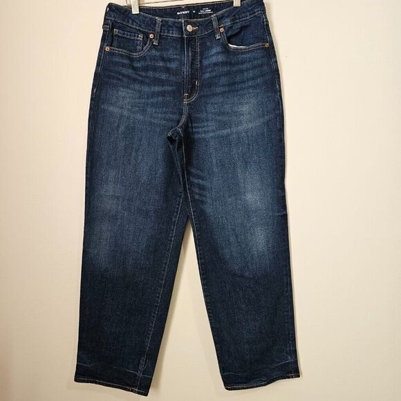EUC OLD NAVY HIGH RISE O.G LOOSE JEANS SIZE 12 WOMEN - Picture 1 of 13